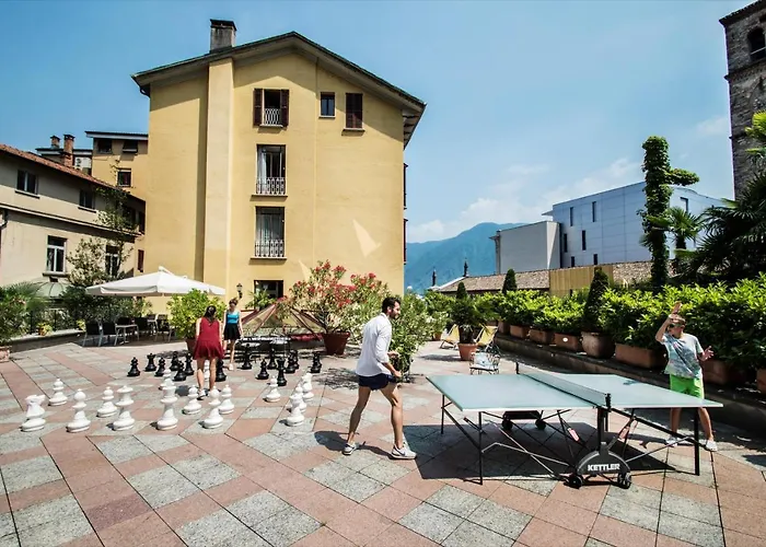 International Au Historic Lakeside Hotel Lugano