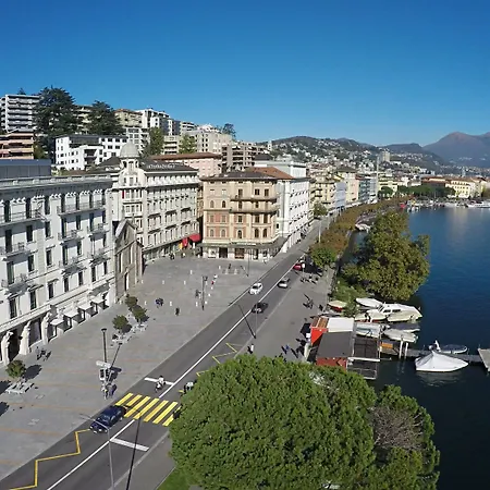 International Au Historic Lakeside Hotel Lugano