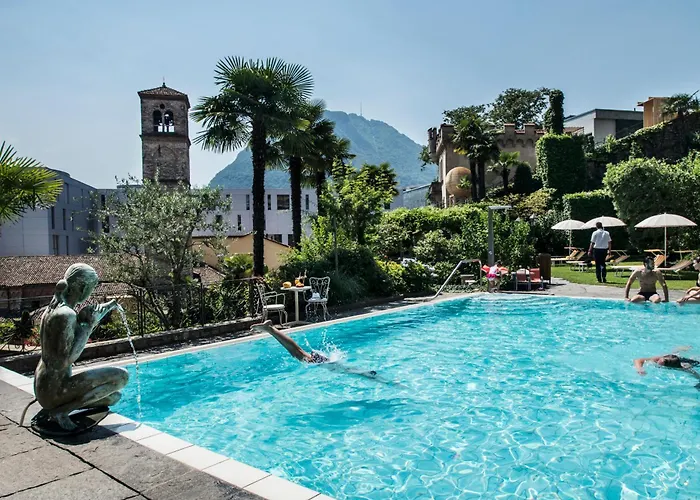 Szálloda International Au Historic Lakeside Lugano